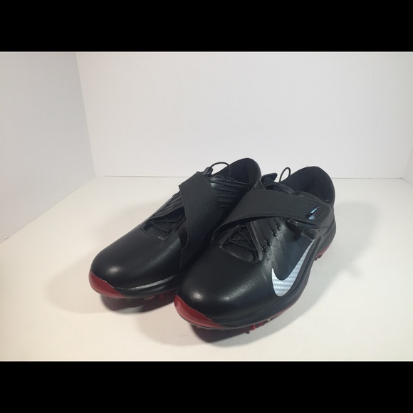 Nike TW 17 Men’s Golf Shoes Black/Metallic - Picture 4 of 8